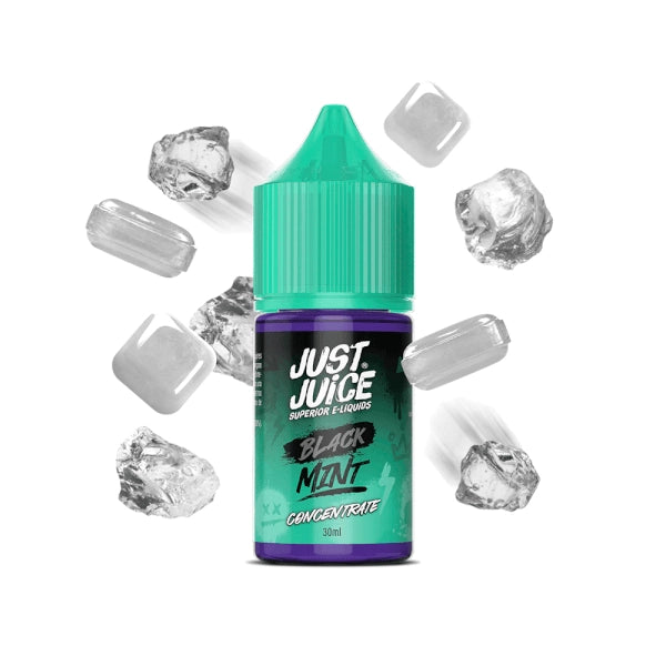 Just Juice - Mint Range Black Mint 30ml Concentrate