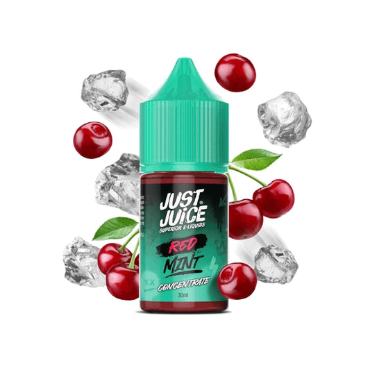 Just Juice - Mint Range Red Mint 30ml Συμπυκνωμένο